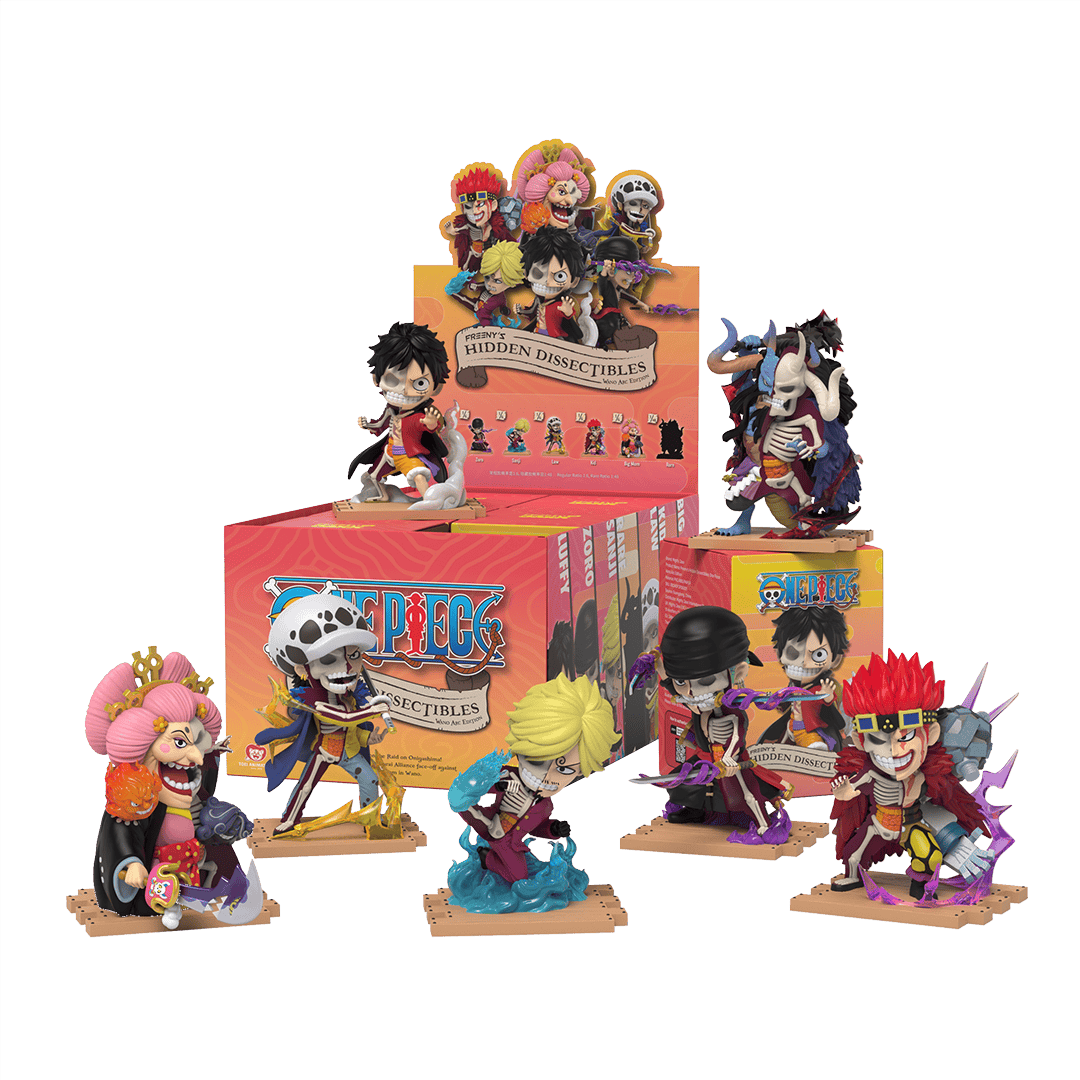 MIGHTY JAXX - FREENY'S HIDDEN DISSECTIBLES: ONE PIECE WANO ARC EDITION figurice 658215289323