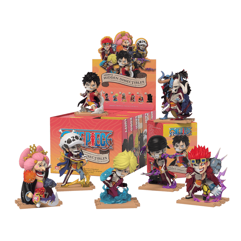 MIGHTY JAXX - FREENY'S HIDDEN DISSECTIBLES: ONE PIECE WANO ARC EDITION figurice 658215289323