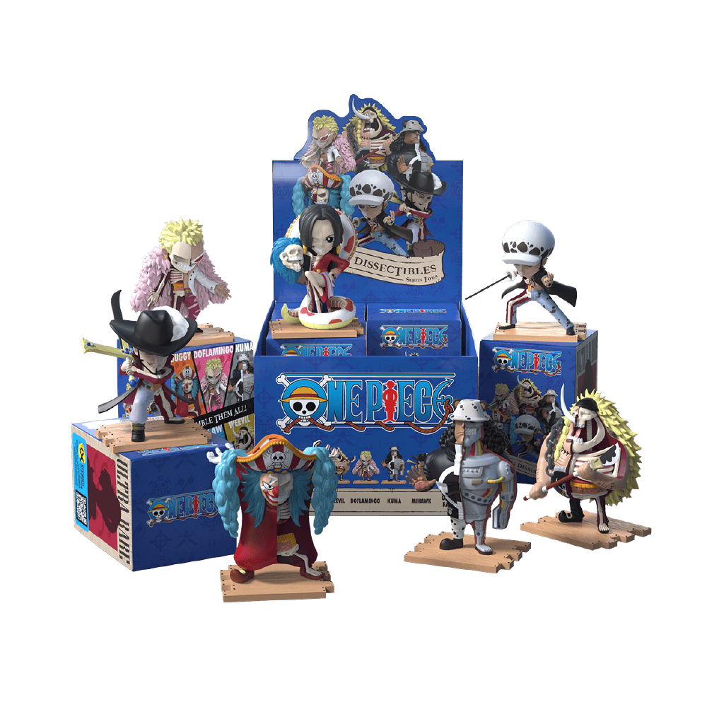 MIGHTY JAXX - FREENY’S HIDDEN DISSECTIBLES: ONE PIECE (WARLORDS EDITION) figurice 658215289507