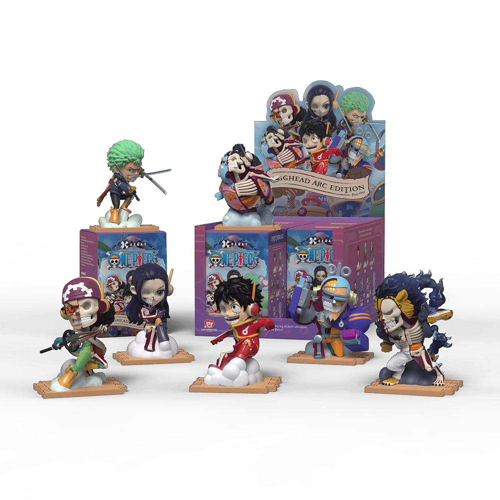 MIGHTY JAXX - XXRAY: ONE PIECE EGGHEAD ARC SERIES 1 figurice 698596763753