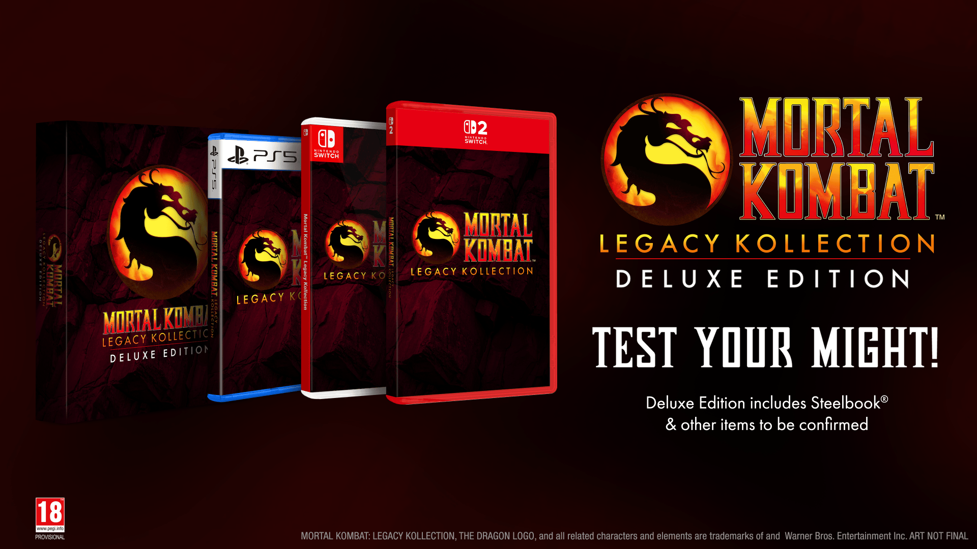 Mortal Kombat: Legacy Kollection - Deluxe Edition (Nintendo Switch 2) 5056635618085