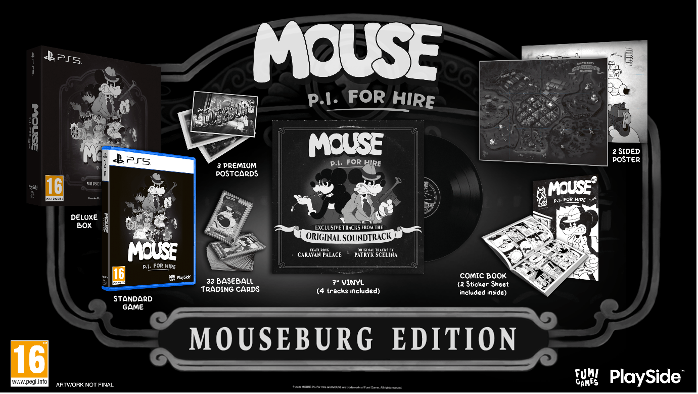 Mouse: P.i. For Hire - Mouseburg Edition (Nintendo Switch 2) 5056635621245