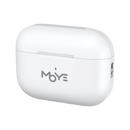MOYE AURRAS 3 brezžične slušalke - bele barve 8605042616053