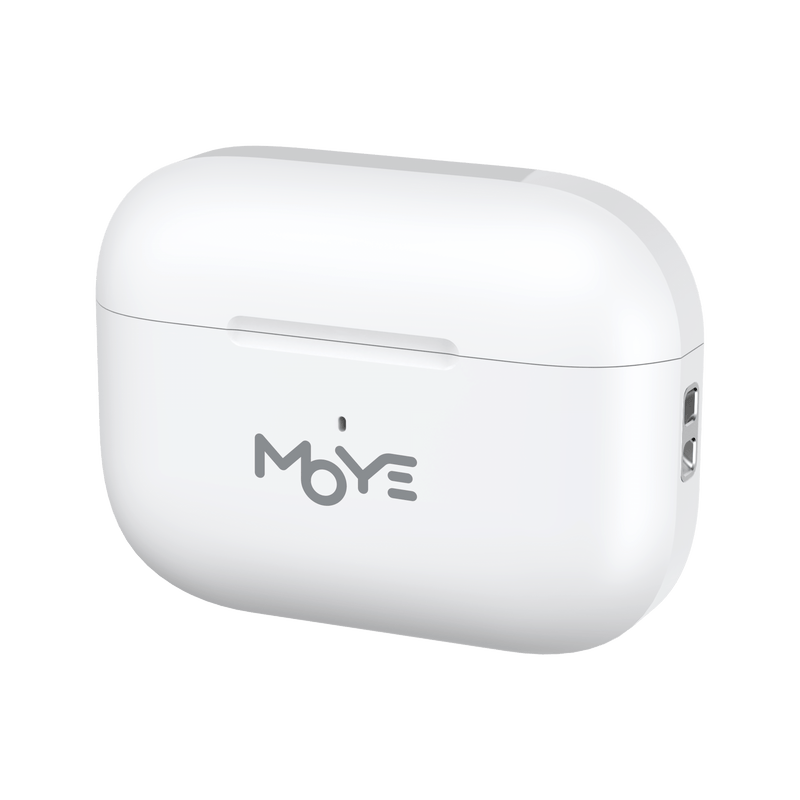 MOYE AURRAS 3 brezžične slušalke - bele barve 8605042616053