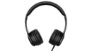 MOYE ENYO, zložljive slušalke z mikrofonom - črne barve 8605042602285