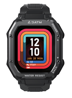 MOYE KAIROS SMART WATCH pametna ura - črne barve 8605042603619
