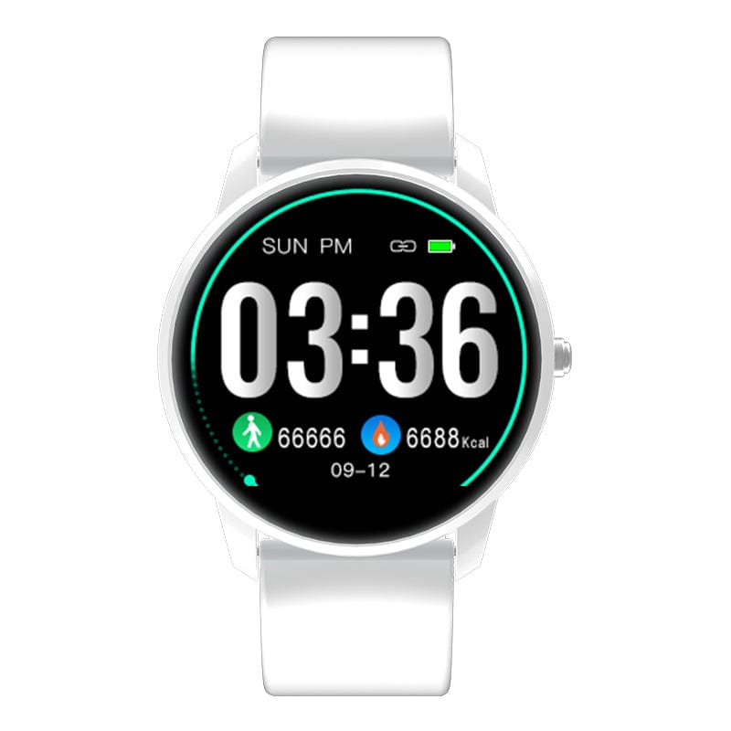 MOYE KRONOS II SMART WATCH, pametna ura – bele barve 8605042603558