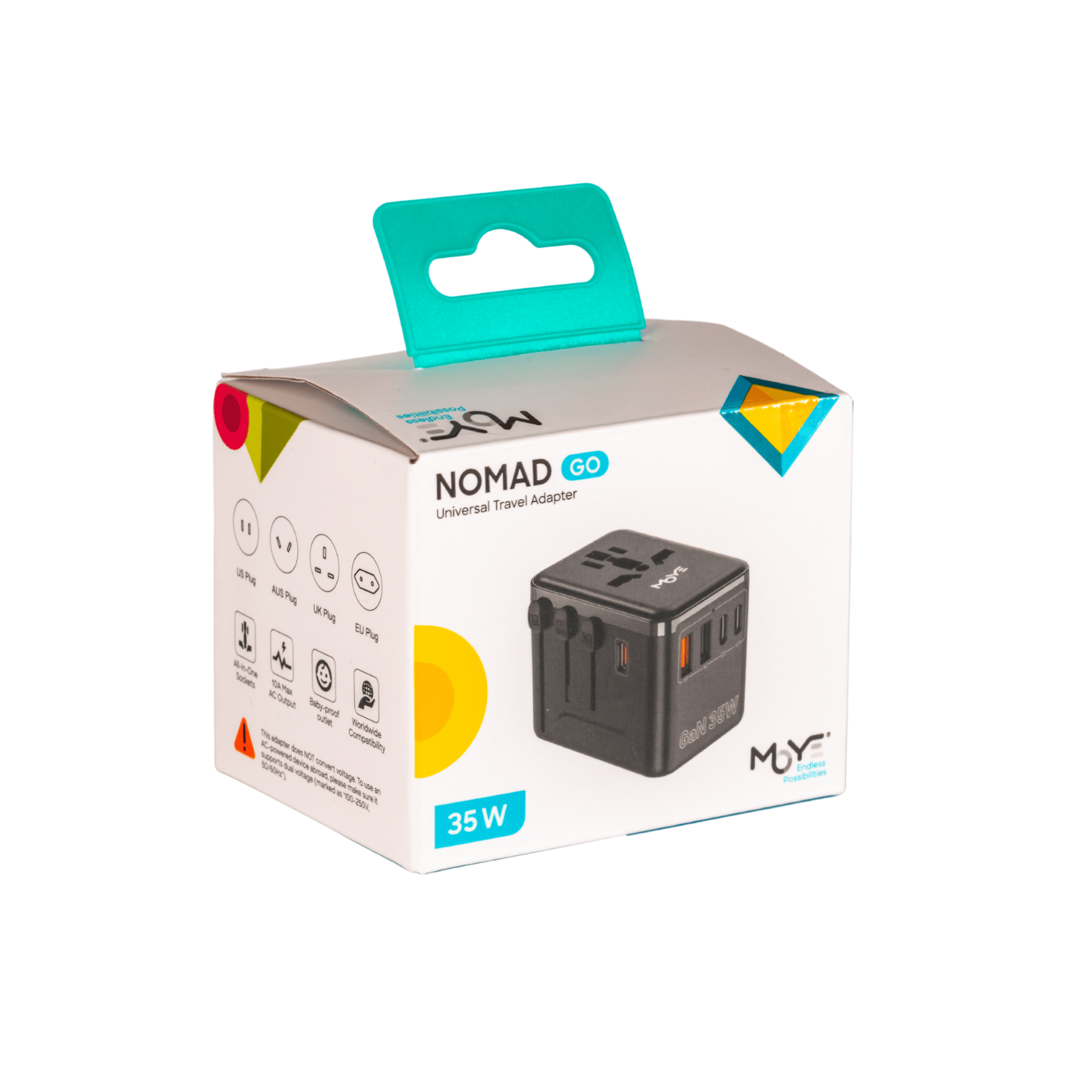 MOYE NOMAD GO UNIVERSAL POTOVALNI ADAPTER 8605042624669