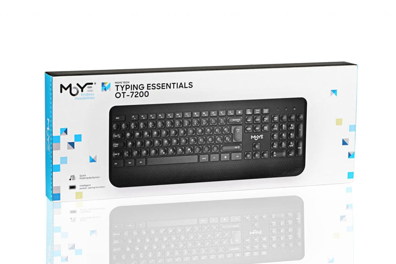 MOYE OT-7200 TYPING ESSENTIALS TIPKOVNICA - ODPRTA EMBALAŽA 3200000000728