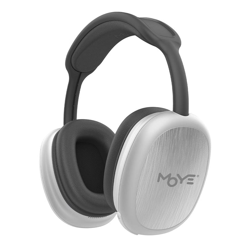 MOYE STELLAR BT slušalke z mikrofonom - srebrne barve 8605042619559