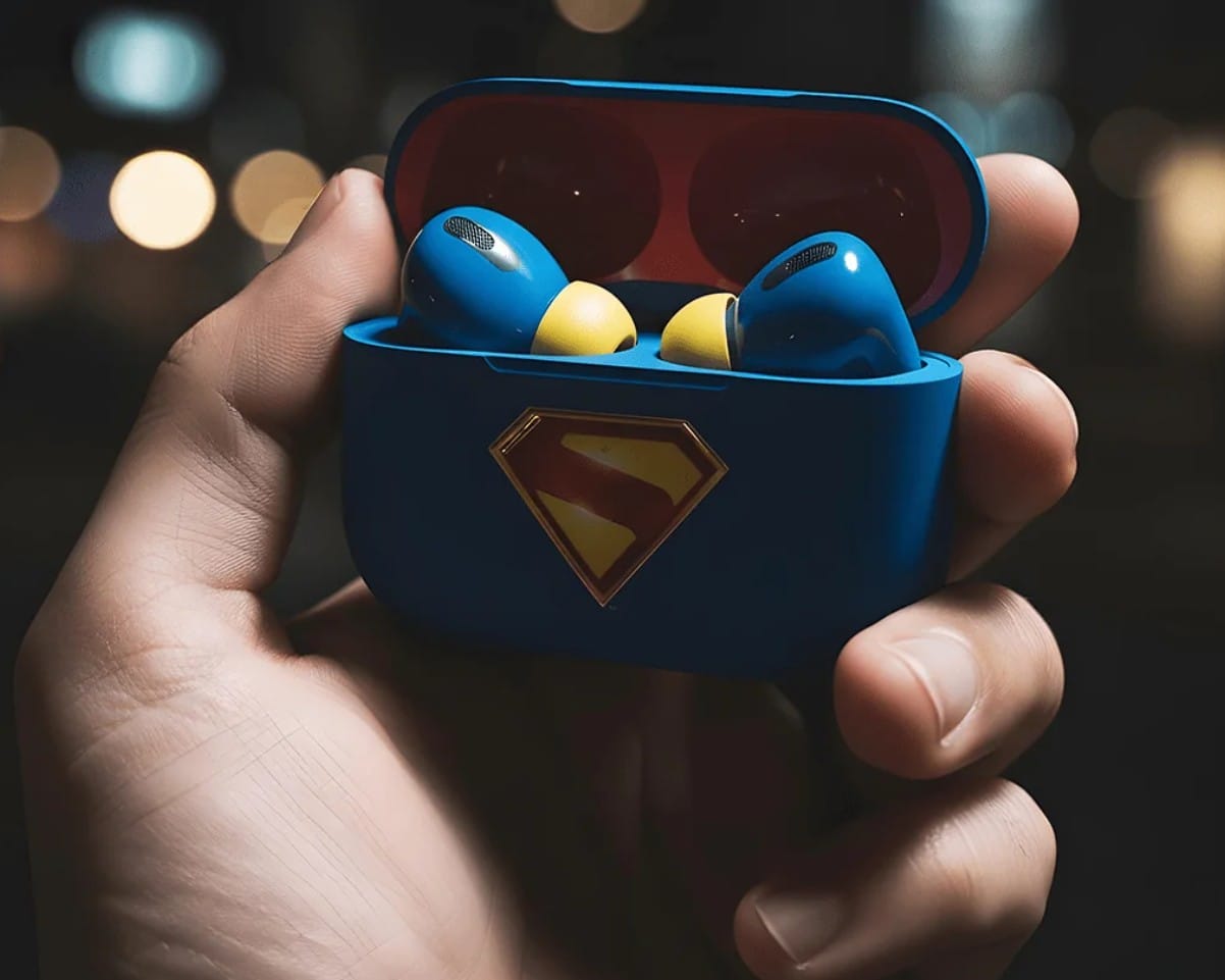 MOYE TRUE WIRELESS EARBUDS - SUPERMAN brezžične ušesne slušalke 8605042625284