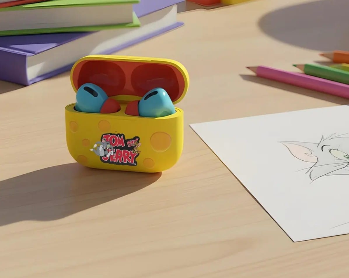 MOYE TRUE WIRELESS EARBUDS - TOM & JERRY brezžične ušesne slušalke 8605042625253