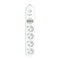 MOYE VOLTAIC POWER STRIP 16A/4000W/4USB/4 SOCKETS RAZDELILNA LETEV 8605042604715