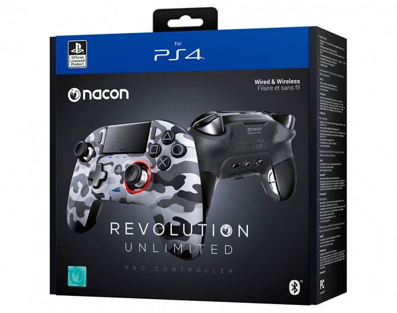 NACON PS4 REVOLUTION PRO V3 IGRALNI PLOŠČEK CAMO GRAY - ODPRTA EMBALAŽA 3200000000353