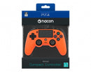 NACON PS4 ŽIČNI IGRALNI PLOŠČEK, ORANŽEN 3499550360745