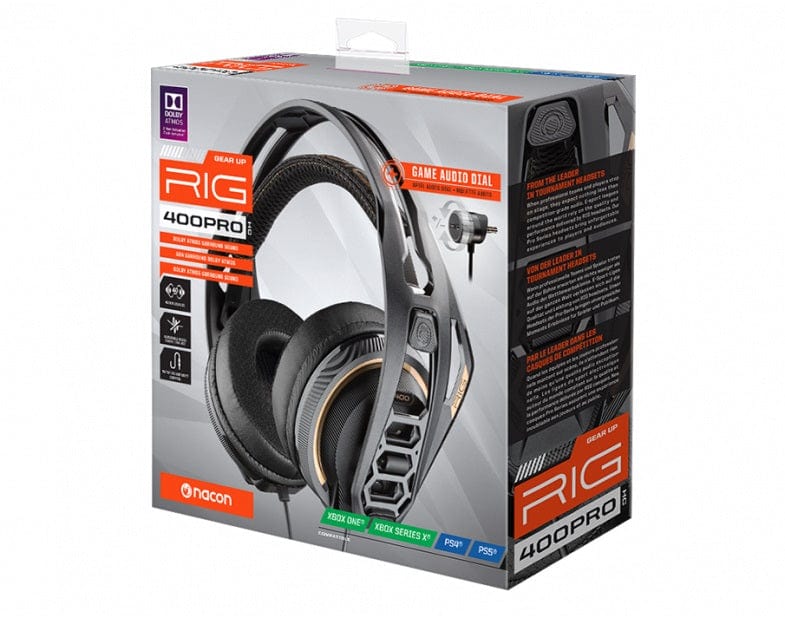 Nacon | RIG 400 PRO HC žične gaming slušalke za Nintendo Switch/XBOX/ONE/XBOX/PS4 - ODPRTA EMBALAŽA 3200000004726