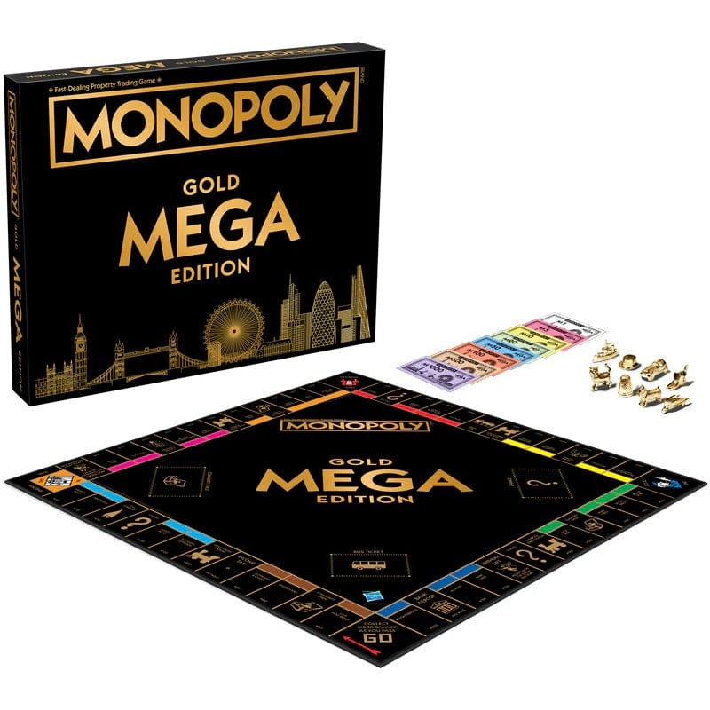 NAMIZNA DRUŽABNA IGRA WINNING MOVES MONOPOLY GOLD MEGA 5053410007348