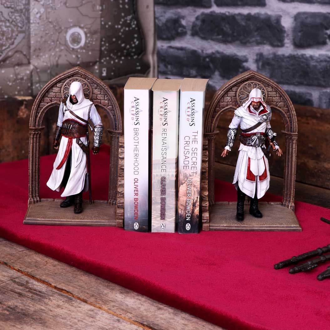 NEMESIS NOW ASSASSIN'S CREED ALTAIR AND EZIO držalo za knjige 24CM 801269143497