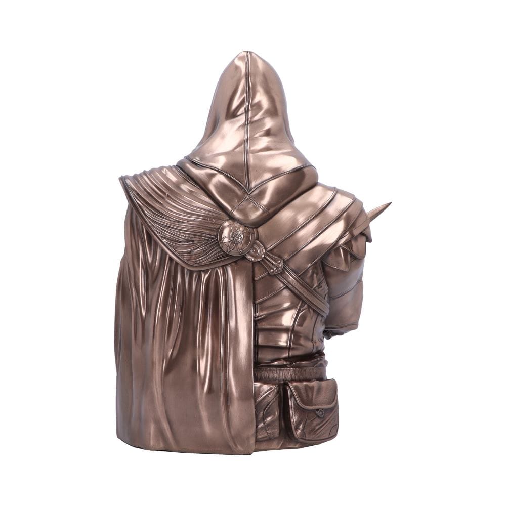 NEMESIS NOW ASSASSIN'S CREED® EZIO BUST BRONZE figura 30CM 801269150686
