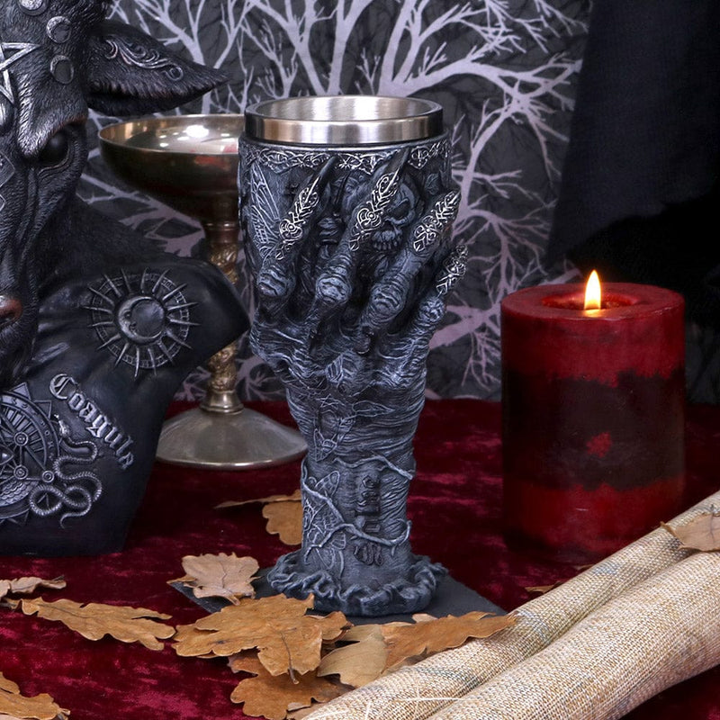NEMESIS NOW BAPHOMET'S GRASP kelih 18CM 801269138356