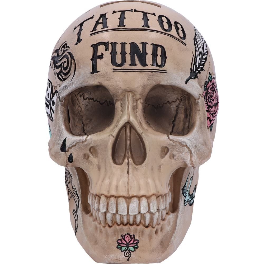 NEMESIS NOW Bone Tattoo Fund hranilnik 801269138004