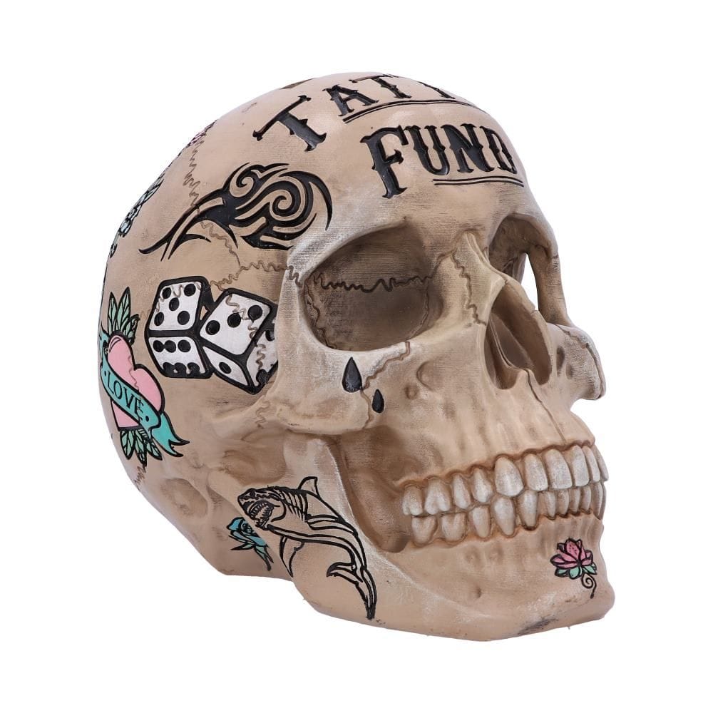 NEMESIS NOW Bone Tattoo Fund hranilnik 801269138004