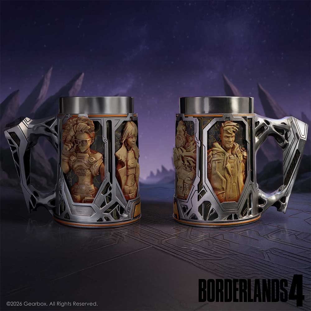 NEMESIS NOW BORDERLANDS 4 VAULT HUNTERS vrč 17CM 801269160494