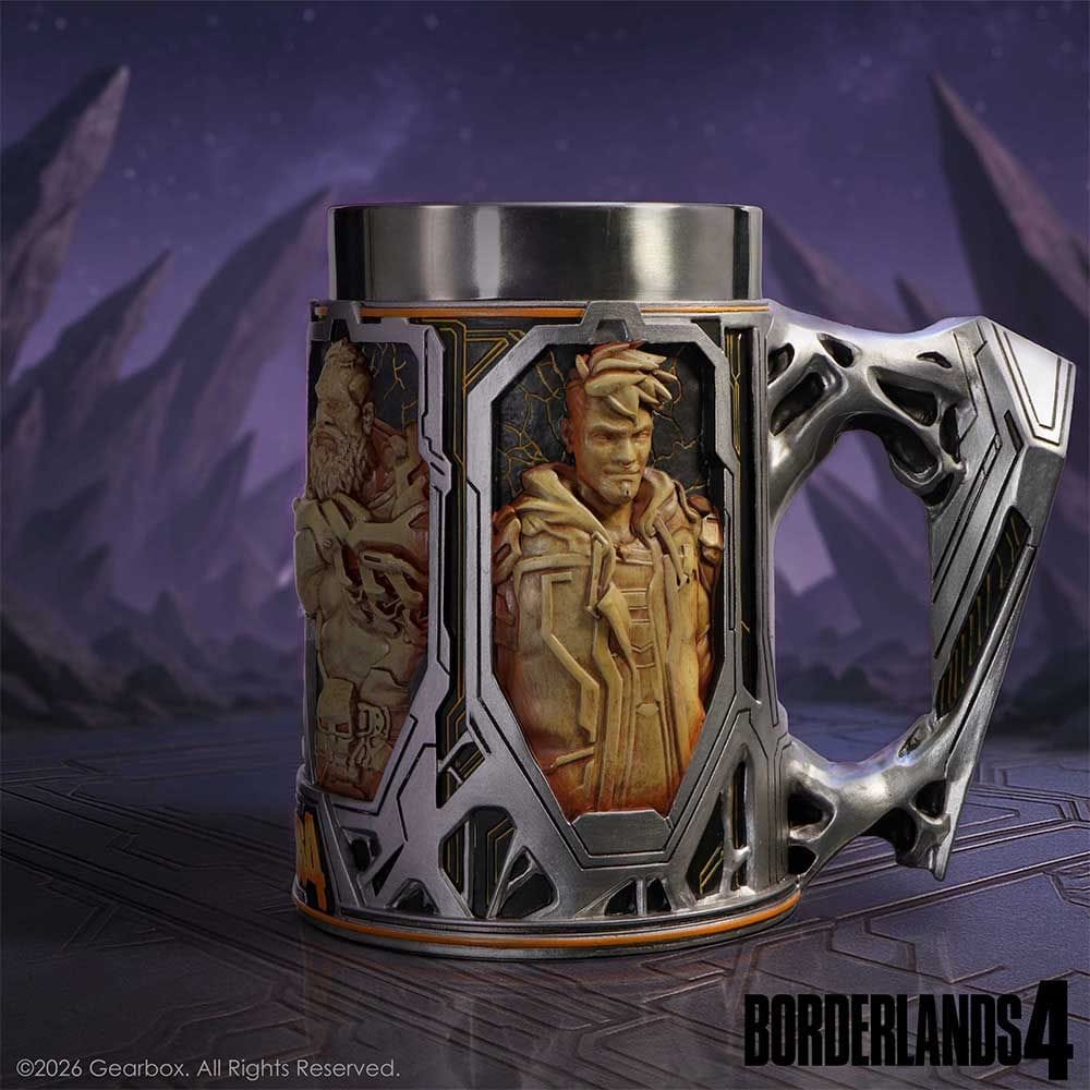 NEMESIS NOW BORDERLANDS 4 VAULT HUNTERS vrč 17CM - POŠKODOVANA EMBALAŽA 3200000004764