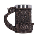 NEMESIS NOW BRONZE DRAKKAR VIKING vrč 15CM 801269135003