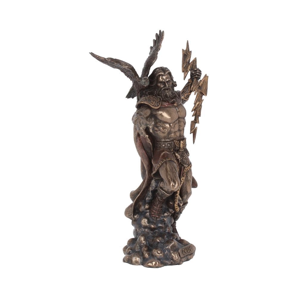 NEMESIS NOW BRONZED ZEUS kipec 30CM 801269110895