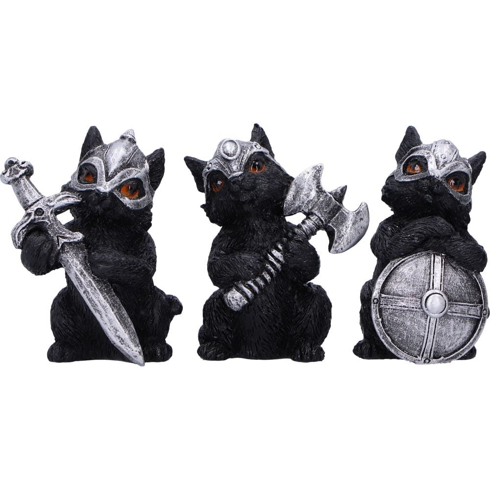 NEMESIS NOW CAT CRUSADERS set figur 801269156336
