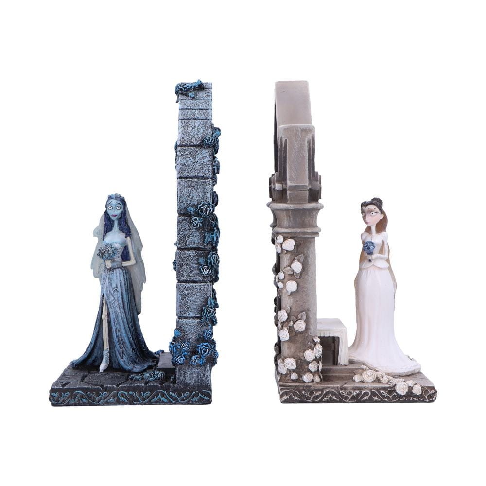 NEMESIS NOW CORPSE BRIDE EMILY AND VICTORIA knjižna opornika 19CM - ODPRTA EMBALAŽA 3200000004740