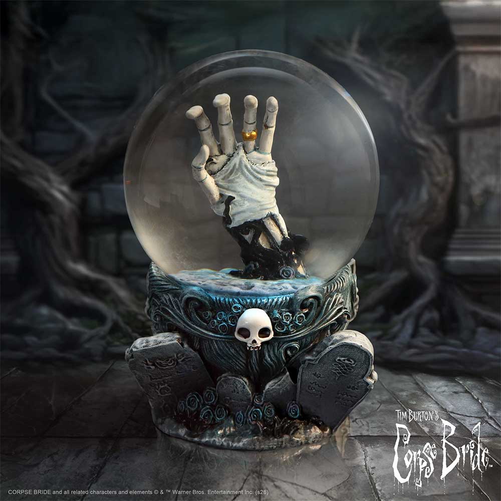 NEMESIS NOW CORPSE BRIDE snežna krogla 15CM 801269160685