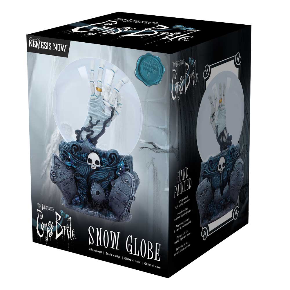 NEMESIS NOW CORPSE BRIDE snežna krogla 15CM 801269160685