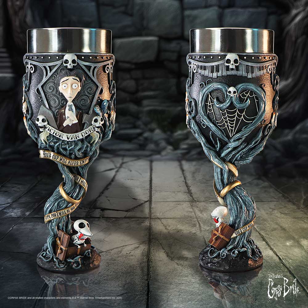 NEMESIS NOW CORPSE BRIDE YOUR CUP WILL NEVER EMPTY VOW kelih 21CM 801269159351