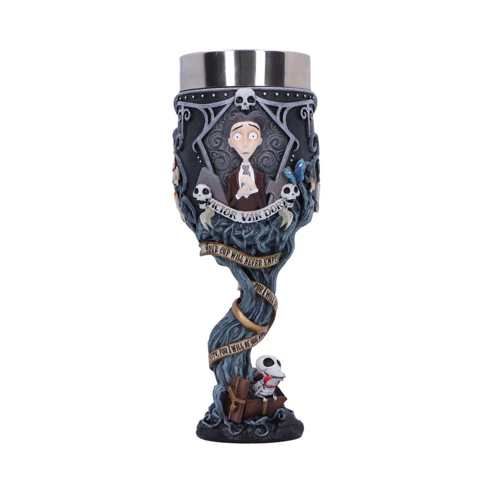 NEMESIS NOW CORPSE BRIDE YOUR CUP WILL NEVER EMPTY VOW kelih 21CM 801269159351