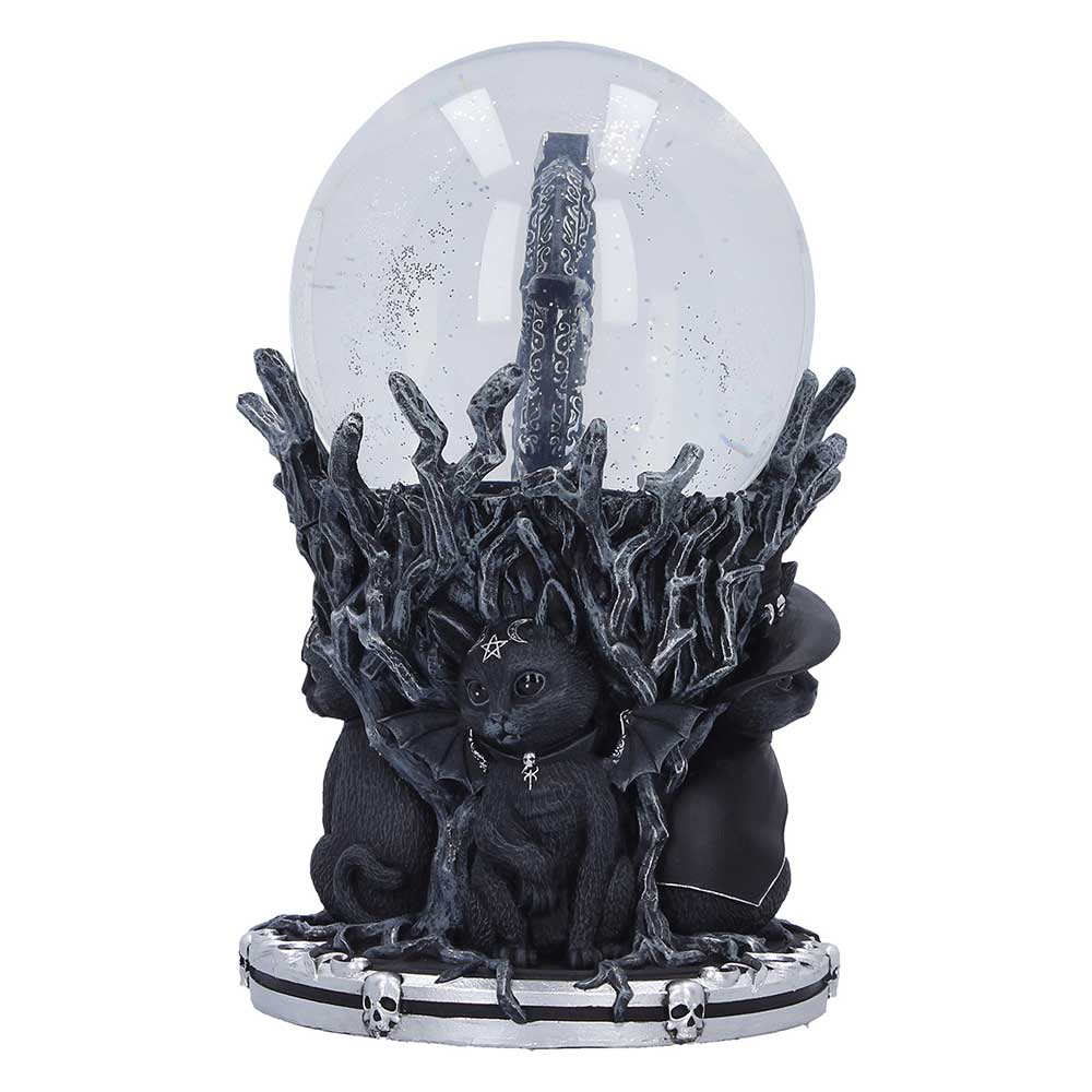 NEMESIS NOW CULT CUTIES CIRCLE OF MISCHIEF snežna krogla 18CM 801269160159