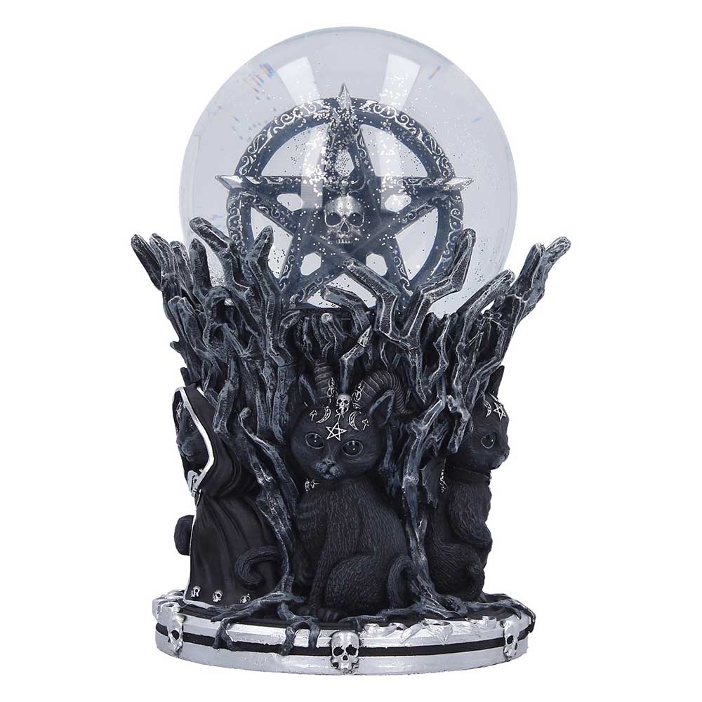 NEMESIS NOW CULT CUTIES CIRCLE OF MISCHIEF snežna krogla 18CM 801269160159