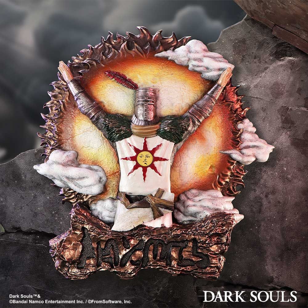 NEMESIS NOW DARK SOULS SOLAIRE WALL PLAQUE dekoracija 27.5CM 801269155483