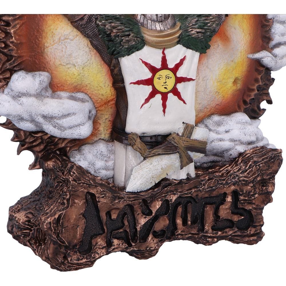 NEMESIS NOW DARK SOULS SOLAIRE WALL PLAQUE dekoracija 27.5CM 801269155483