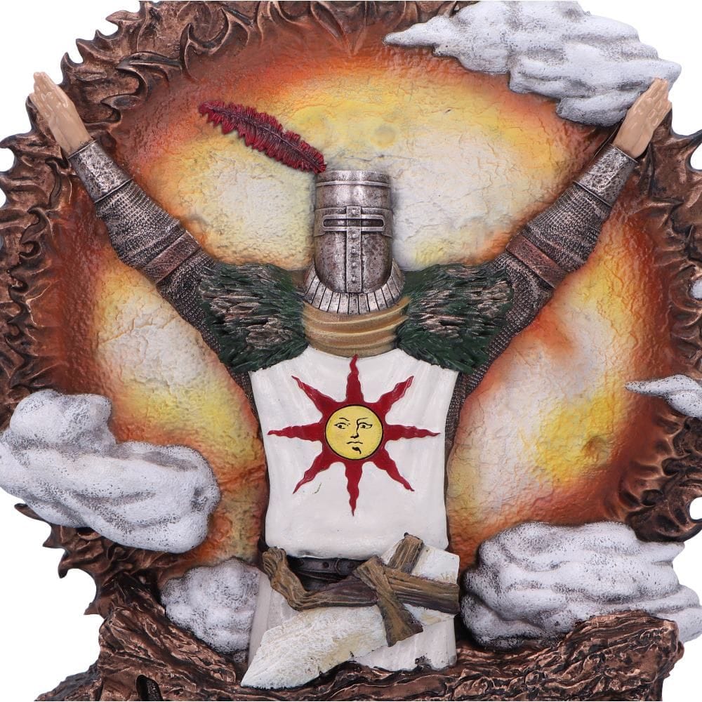 NEMESIS NOW DARK SOULS SOLAIRE WALL PLAQUE dekoracija 27.5CM 801269155483