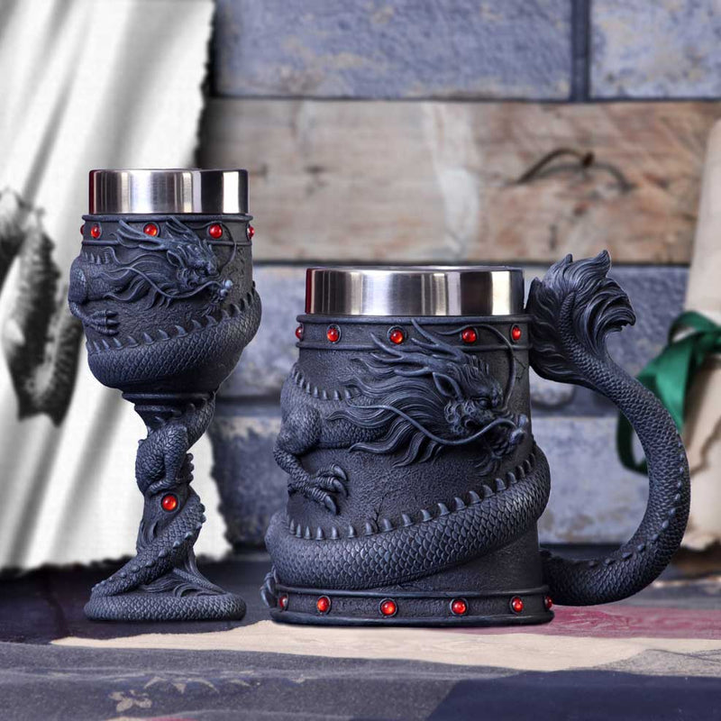 NEMESIS NOW DRAGON COIL kelih 20CM 801269110727
