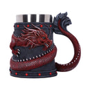 NEMESIS NOW DRAGON COIL RED vrč 16CM 801269146139