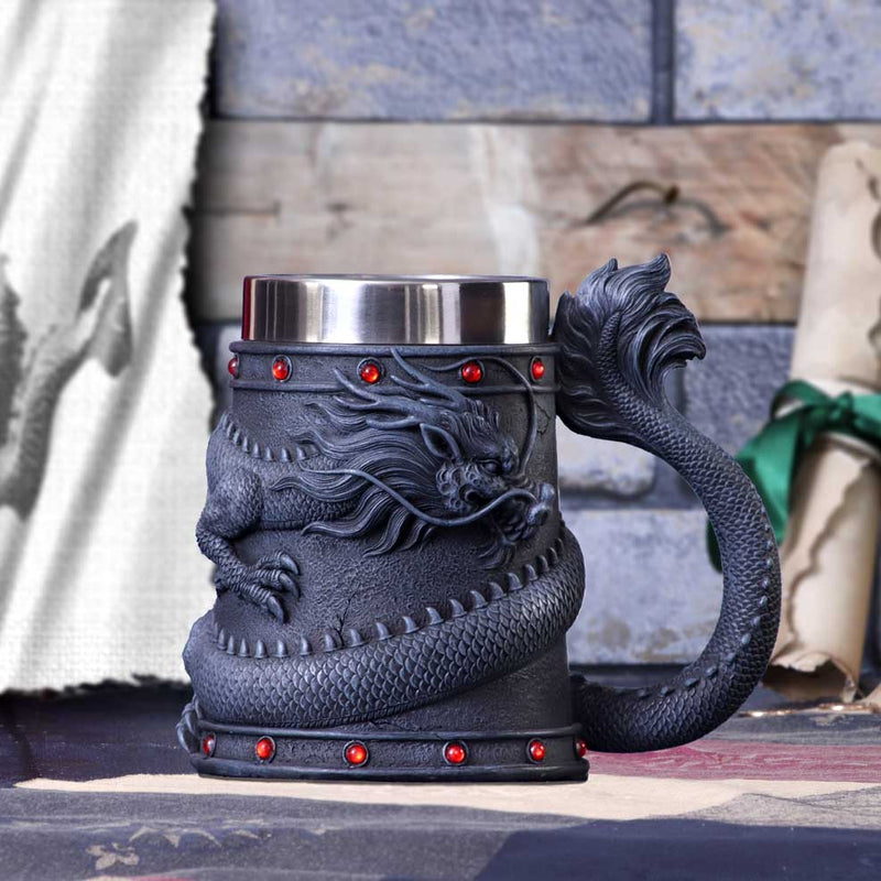 NEMESIS NOW DRAGON COIL vrč 16CM 801269146122