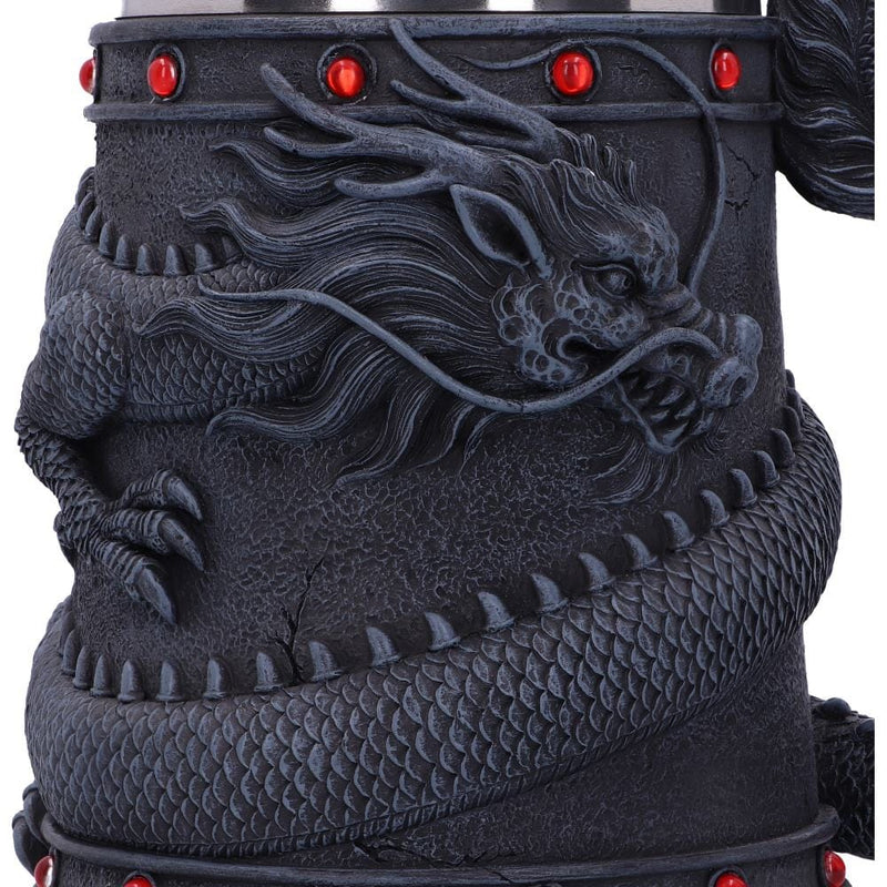 NEMESIS NOW DRAGON COIL vrč 16CM 801269146122