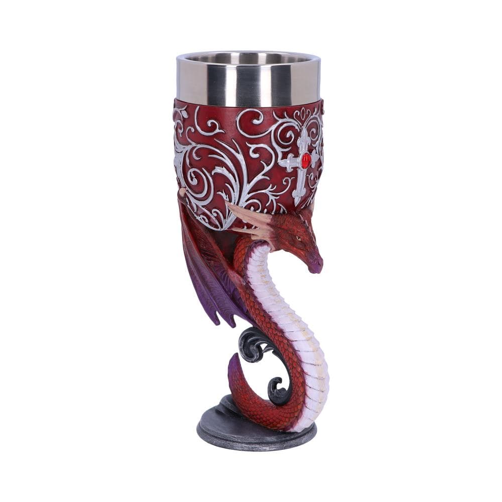 NEMESIS NOW DRAGONS DEVOTION GOBLETS 18.5CM (SET OF 2) keliha 801269138790
