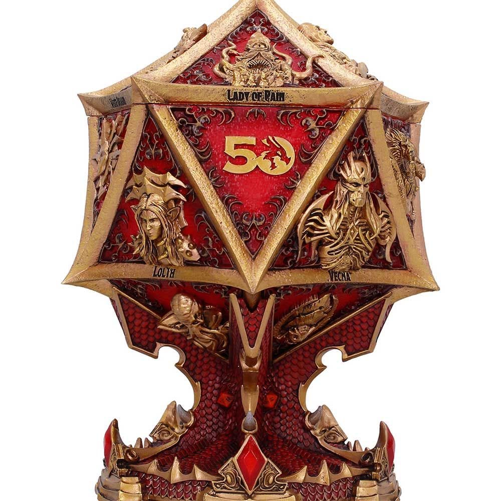 NEMESIS NOW DUNGEONS & DRAGONS 50TH ANNIVERSARY COLLECTORS škatla 26CM 801269160326