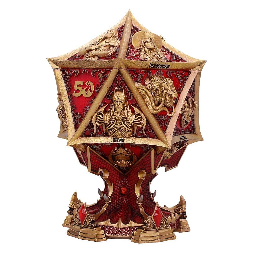 NEMESIS NOW DUNGEONS & DRAGONS 50TH ANNIVERSARY COLLECTORS škatla 26CM - POŠKODOVANA EMBALAŽA 3200000004788