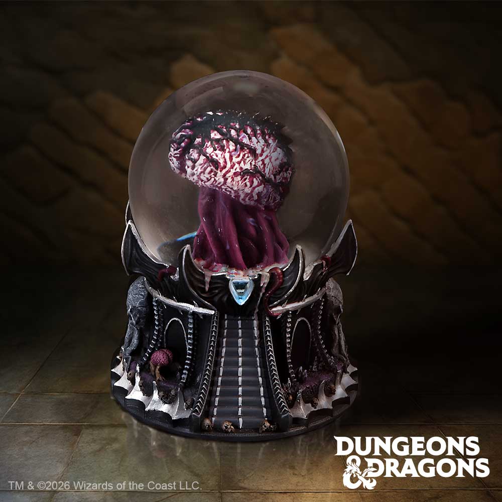 NEMESIS NOW DUNGEONS & DRAGONS ELDER BRAIN snežna krogla 15CM 801269161484