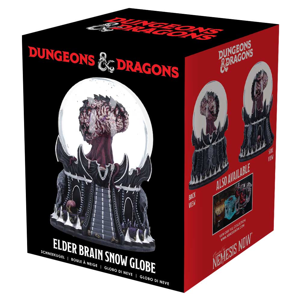NEMESIS NOW DUNGEONS & DRAGONS ELDER BRAIN snežna krogla 15CM 801269161484